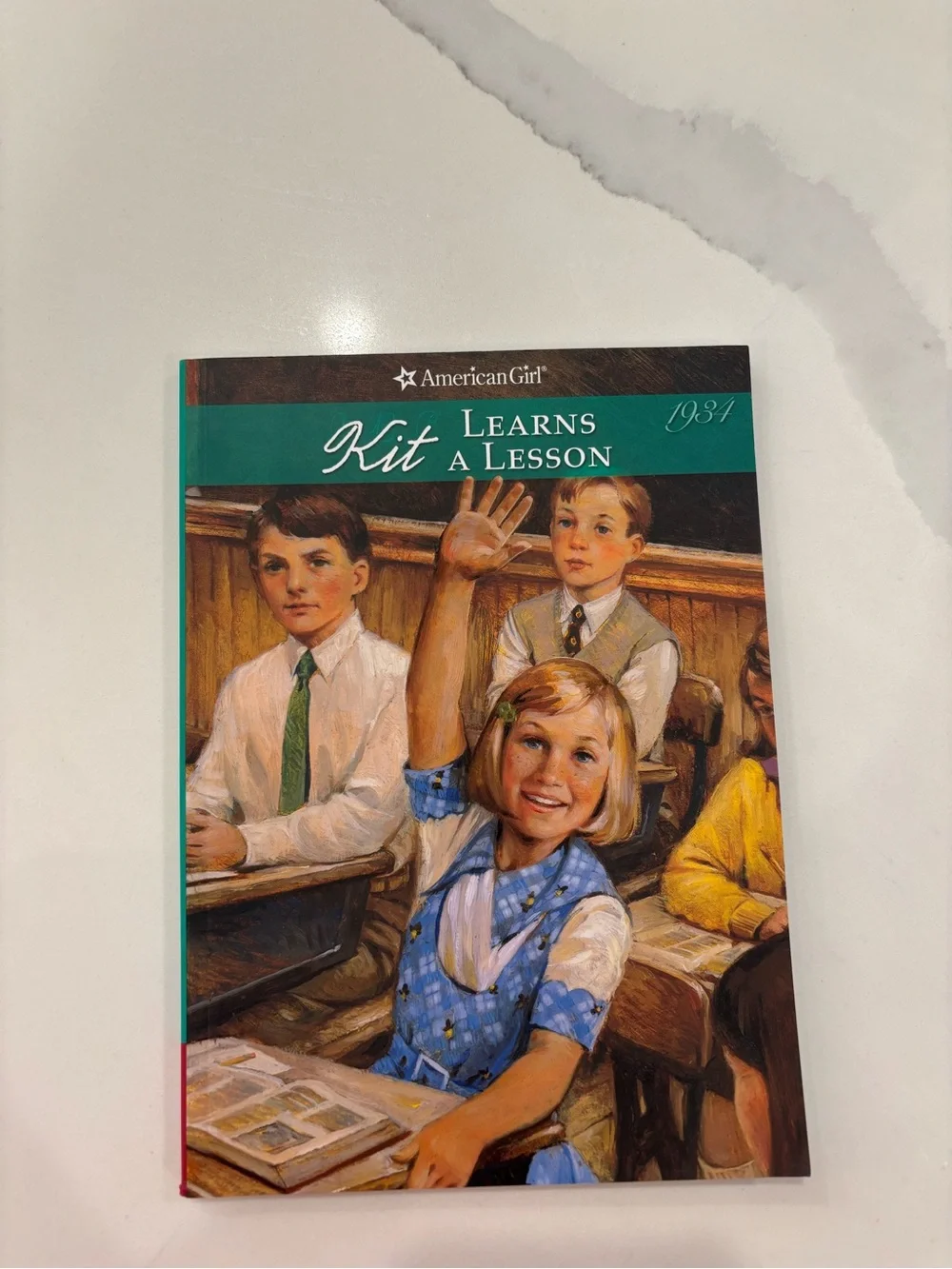 American Girl Kit Book Set - Red, Blue, Green Covers